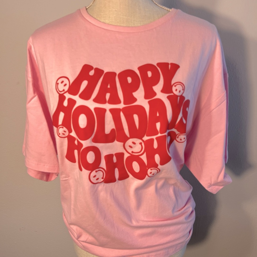 Super cute Holiday Tshirt Bae Vely